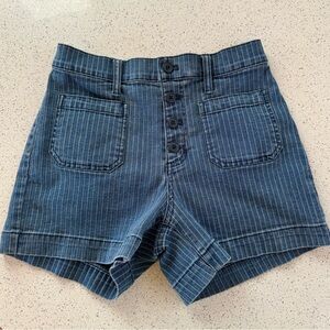 J. Crew shorts blue stripe size 26